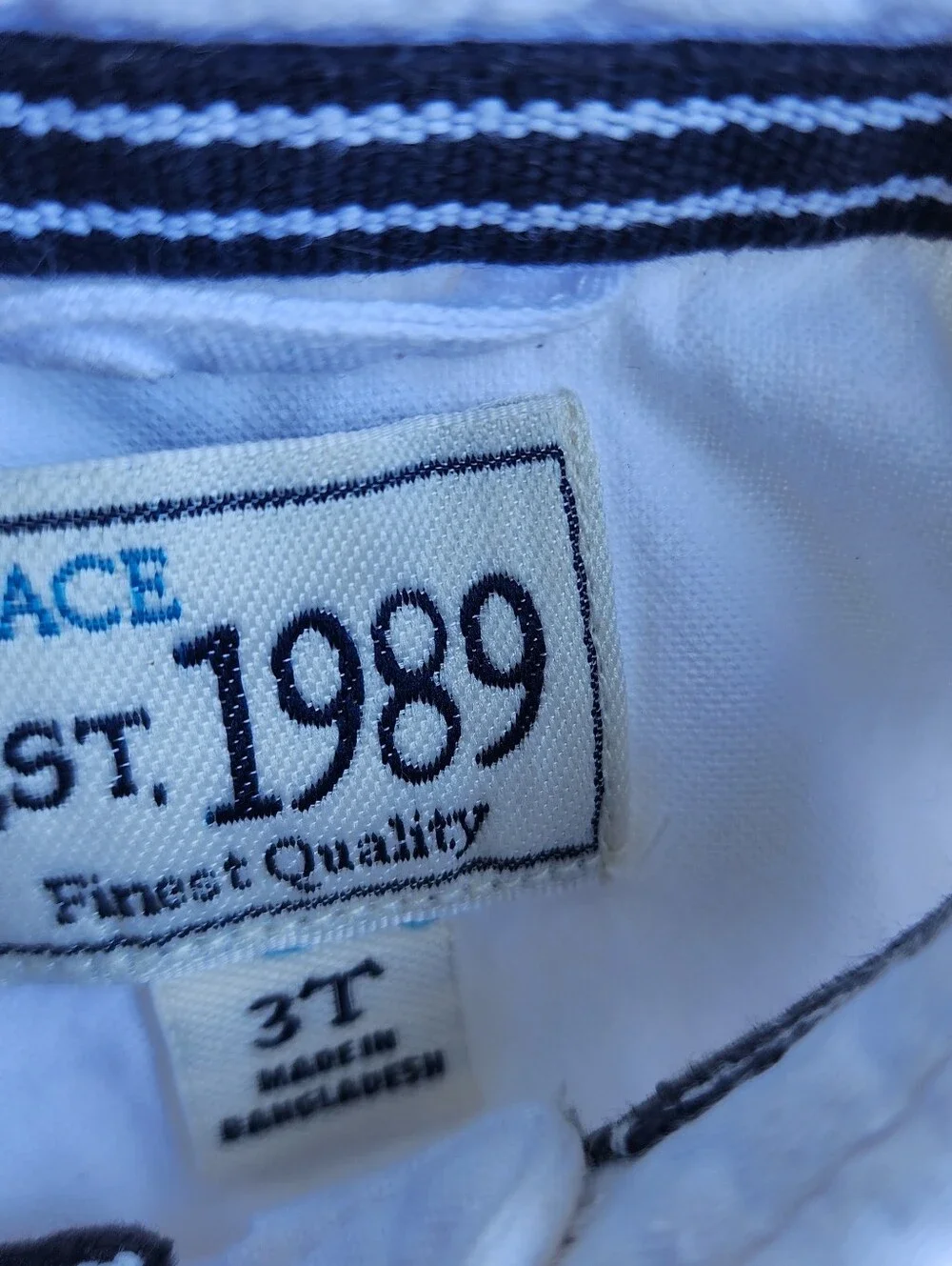 Lot Of 4 Boys Place Us Polo Assn Blue White Black Heao Aqua Button Toddler Sz 3T